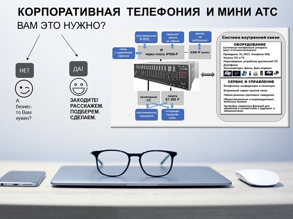 мини АТС и корпоративная телефония.