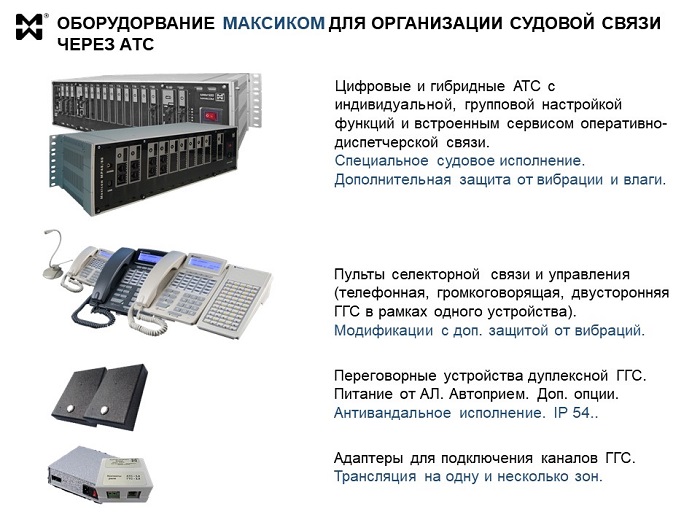 Корабельная АТС для рыболовных судов. Фото оборудования.