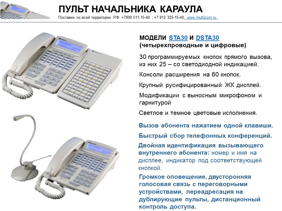 Пульт начальника караула. Фото модификаций и описание.