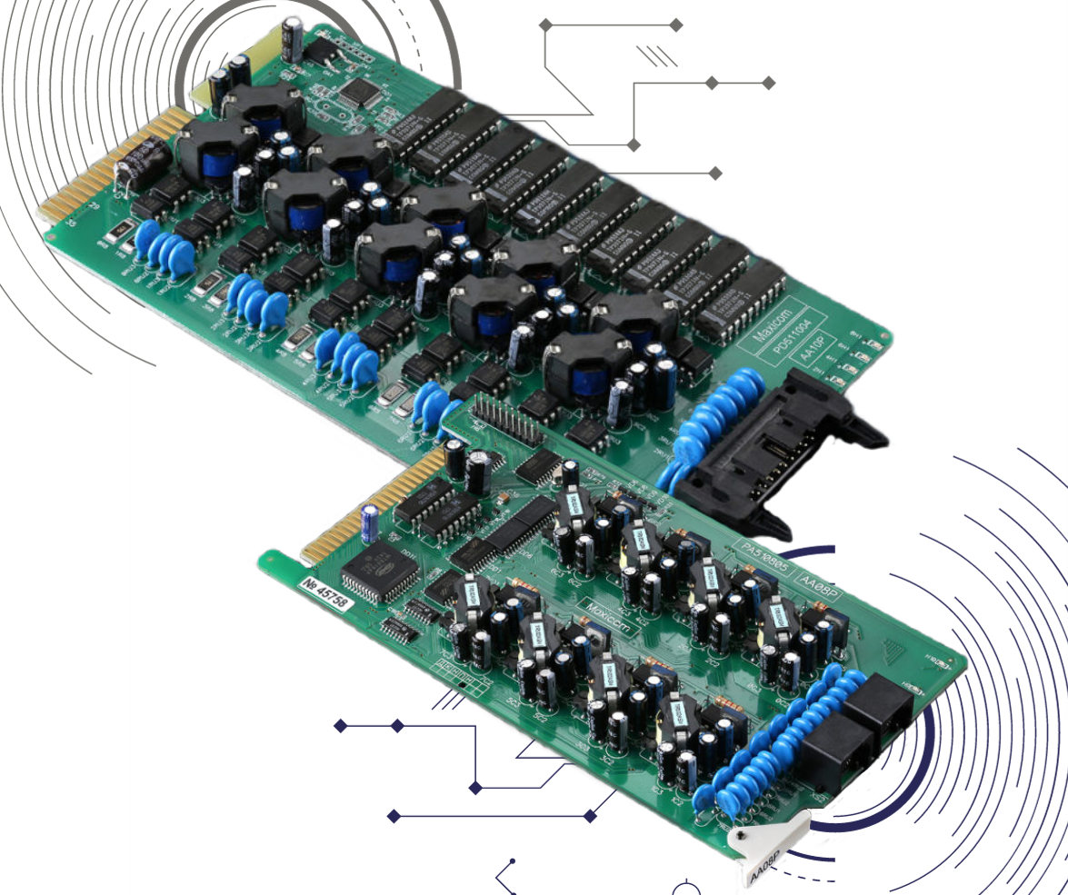 Платы расширения для мини АТС Максиком купить