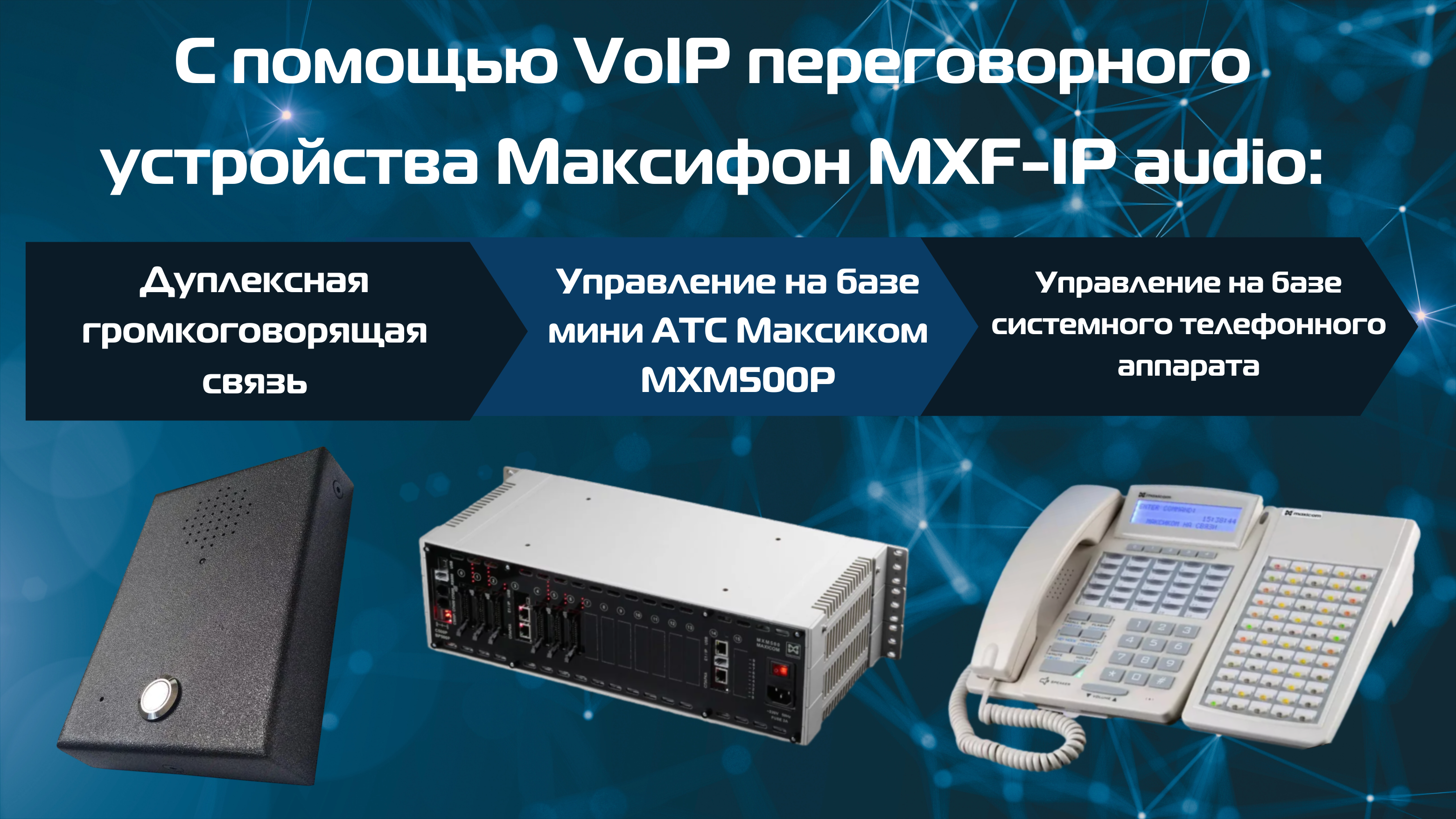 IP громкоговорящая связь - удобное, многофункциональное и гибкое решение для крупных предприятий и их объектов