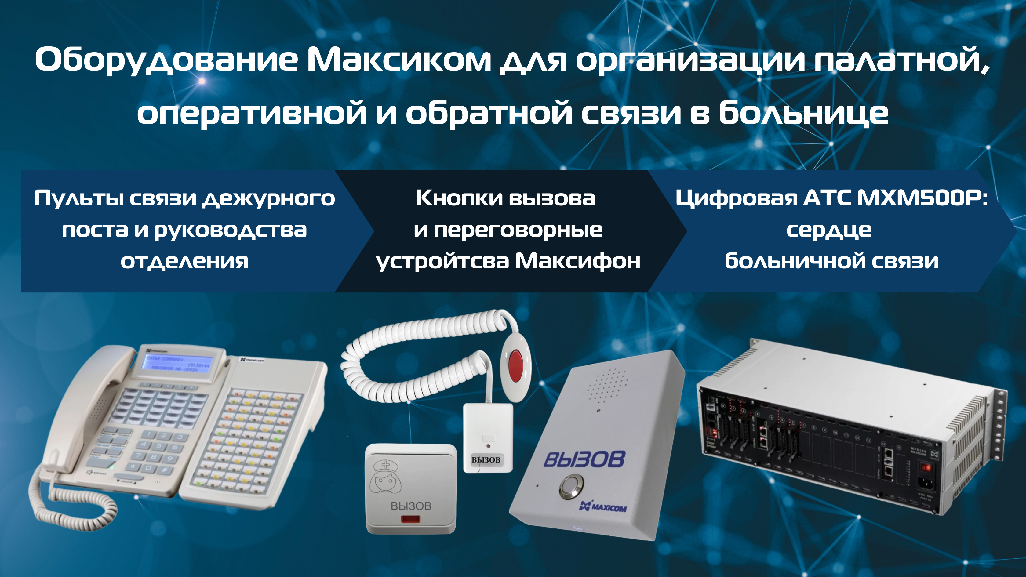 Оперативная и обратная связь для больницы Максиком Оперативная и обратная связь для больницы Максиком