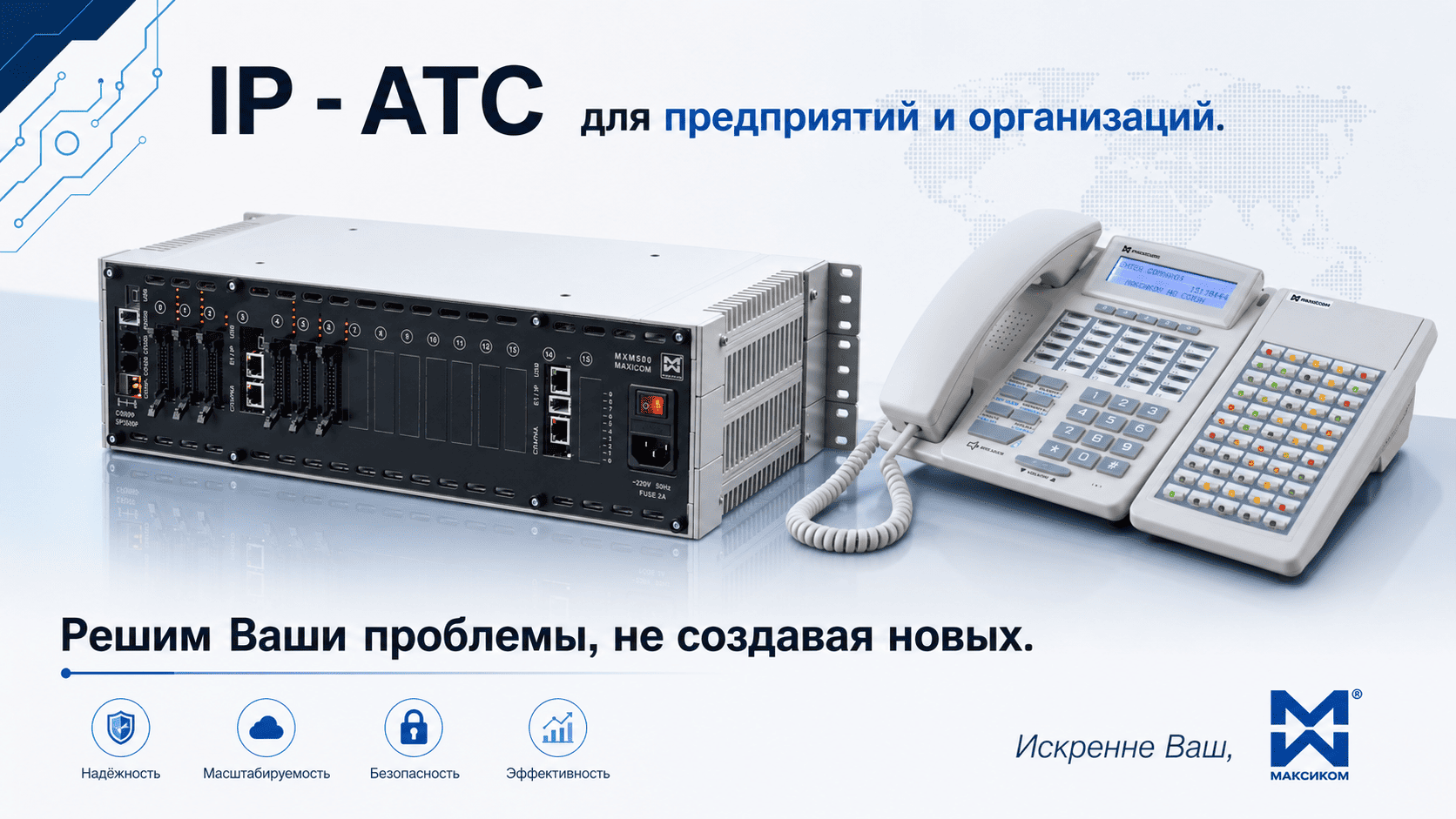 IP АТС и IP телефония для предприятий и организаций