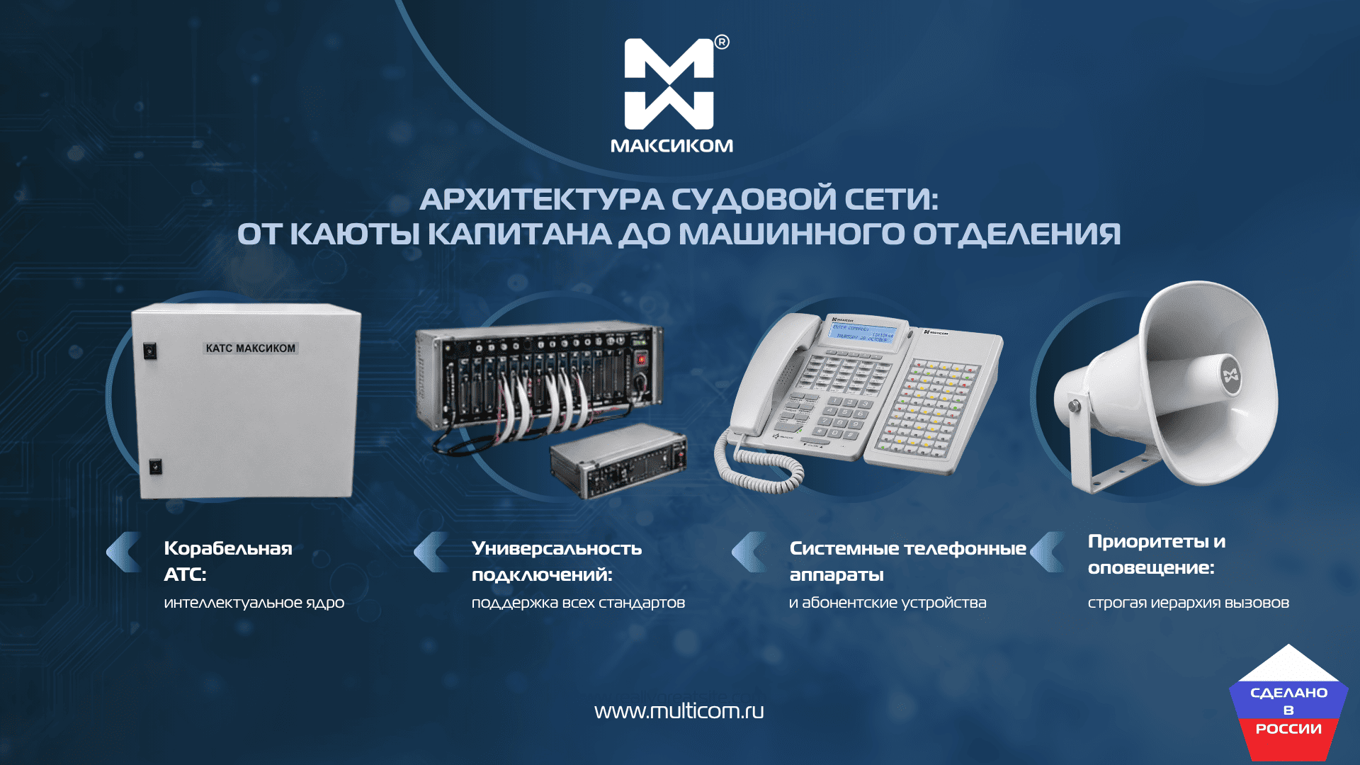 Архитектура судовой сети: от каюты капитана до машинного отделения Архитектура судовой сети: от каюты капитана до машинного отделения